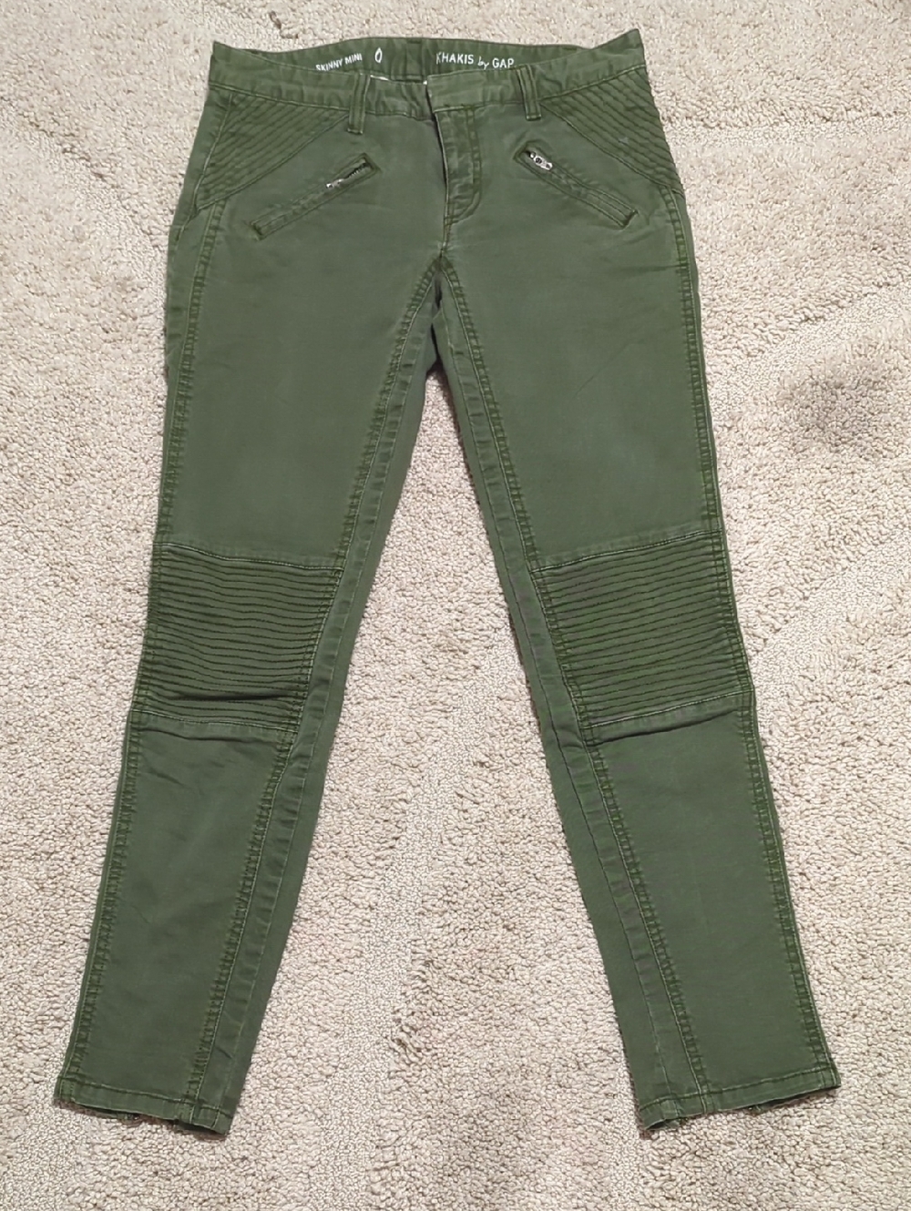 GAP Olive Green Skinny Pants